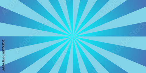 Blue sunburst rays background. used for the web,banner and cartoon etc. top view. Abstract sunburst pattern background. bluestarburst ray. 