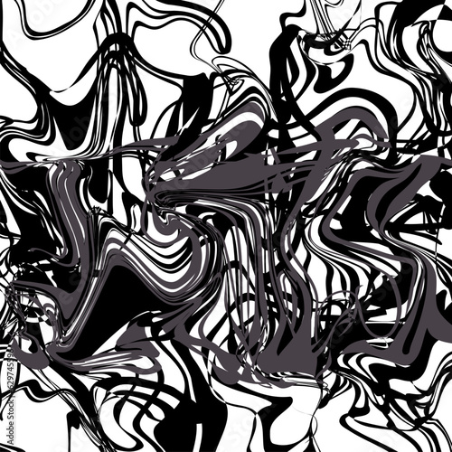 black and white background with ink in wet space