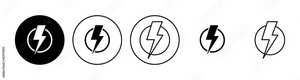 Power icon set. Power Switch Icon. Electric power Power icon set. Power Switch Icon. Electric power