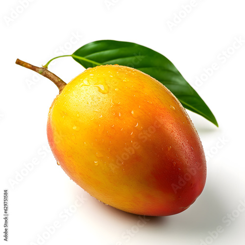 isolated mango on blank white background