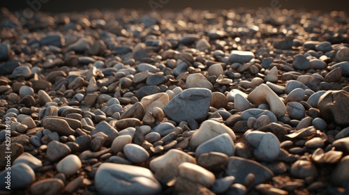 Obraz na plátne pebbles on the beach
