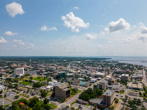 Aerial photo Downtown Pensacola FL