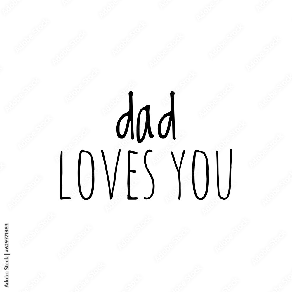 Dad Love Lettering Dad Love Lettering
