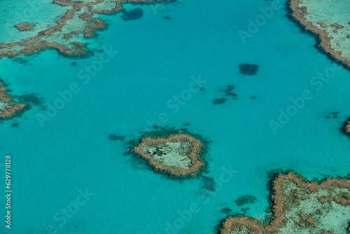 heart reef on the Whitsundays