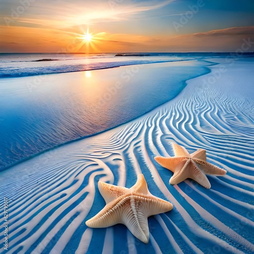 starfish on the beach