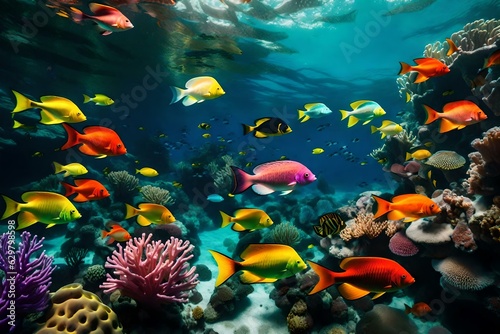tropical coral reef © Amer