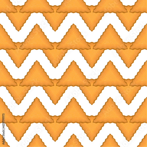 Pattern homemade cookie different taste in pastry biscuit