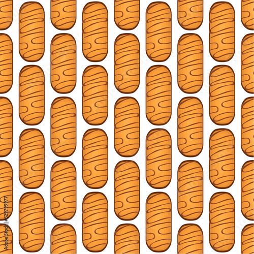 Pattern homemade cookie different taste in pastry biscuit