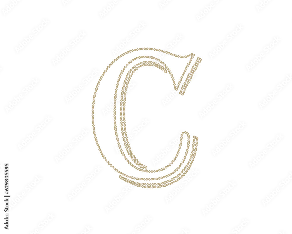 C creative logo design element