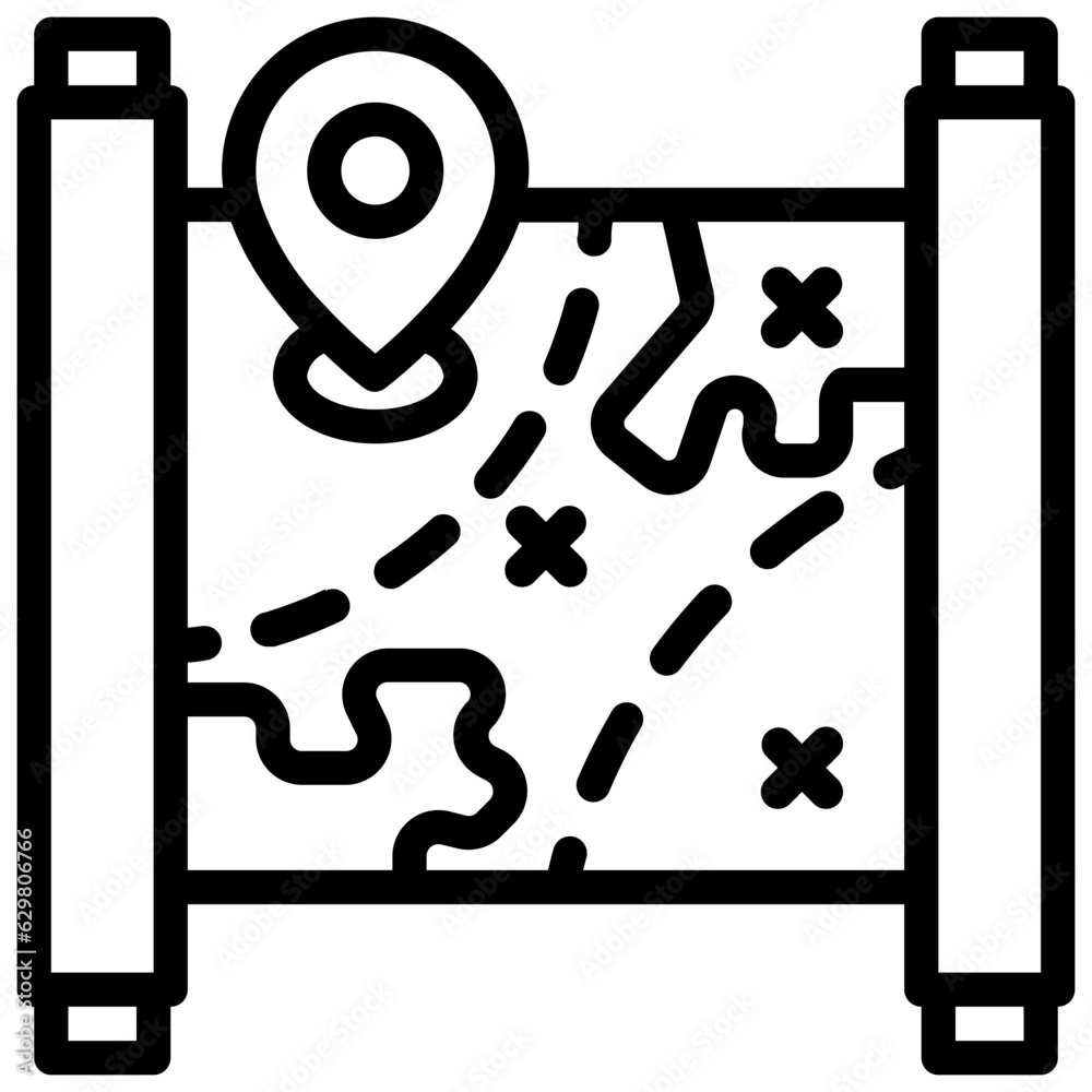 map travel, map travel line icon logo illustration vector isolated. map travel icon set. suitable for web design, mobile, logo, app, etc. map travel, map travel line icon logo illustration vector isolated. map travel icon set. suitable for web design, mobile, logo, app, etc.