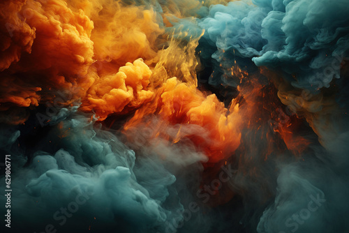 Nebula cloud illustration