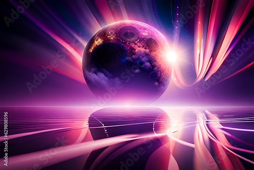 earth and space