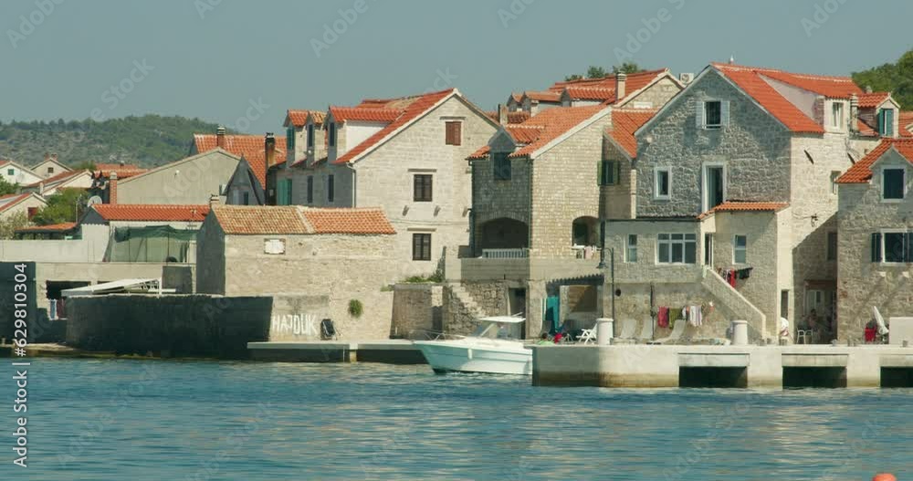 Sepurine town on Prvic Island, the Adriatic Sea in Croatia Sepurine town on Prvic Island, the Adriatic Sea in Croatia