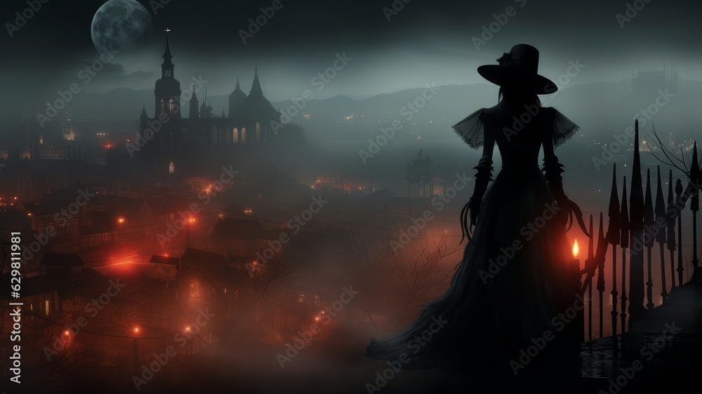 witch in the city