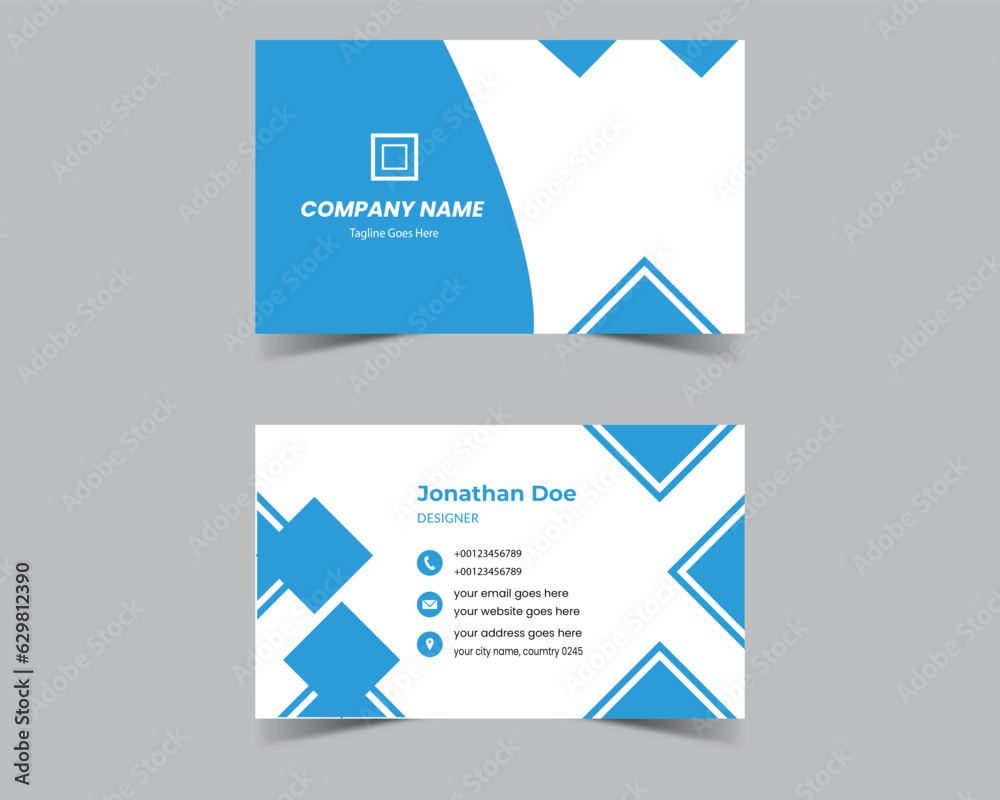  professional best business  card trending corporate stylish  business card design