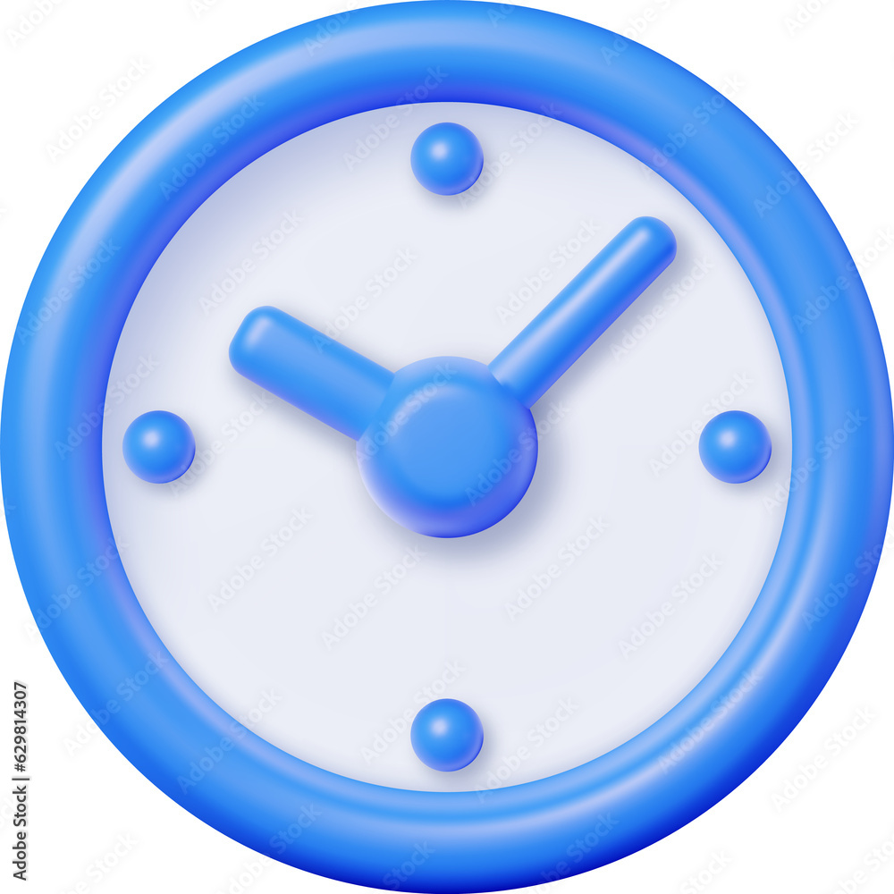 3D Simple Classic Round Wall Clock 3D Simple Classic Round Wall Clock