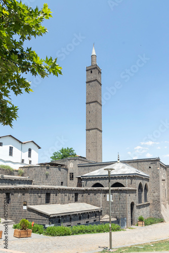 View of Hazreti Suleyman Mosque in Diyarbakir, 19 june 2023, Turkey,