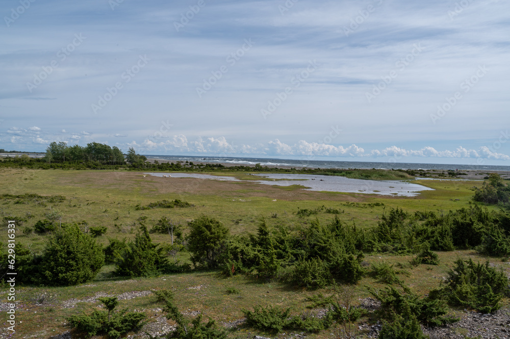 island Osmussaar, estonia