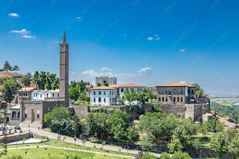 View of Hazreti Suleyman Mosque in Diyarbakir, 19 june 2023, Turkey,