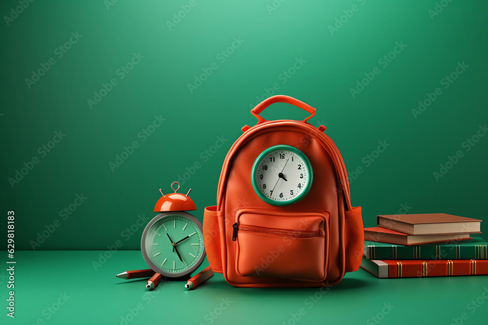 time for school, back to school concept time for school, back to school concept