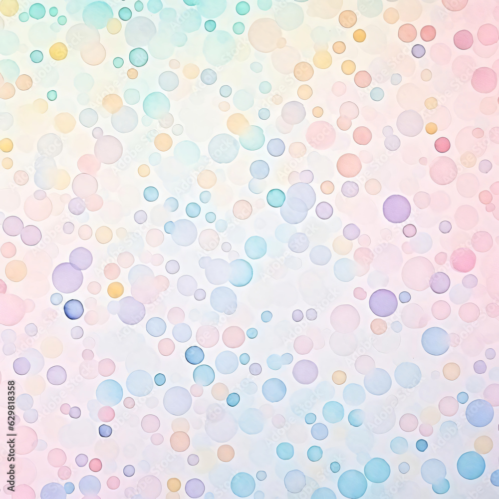 dotted pastel water color background