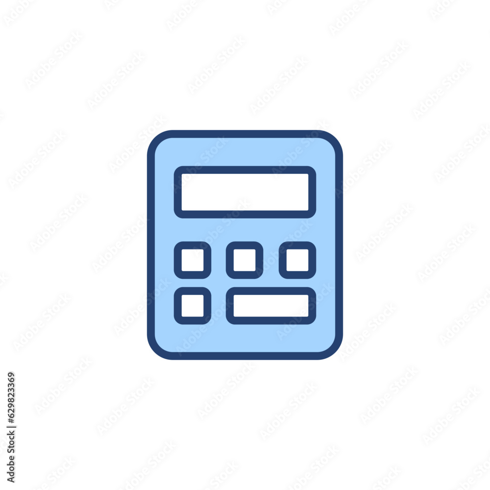 Calculator icon vector. Accounting calculator sign and symbol. Calculator icon vector. Accounting calculator sign and symbol.