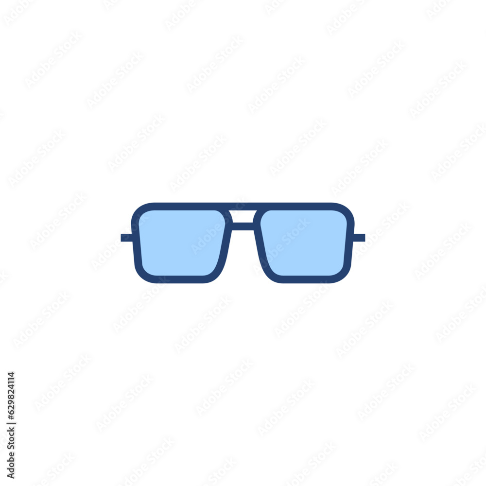 Glasses icon vector. Glasses sign and symbol Glasses icon vector. Glasses sign and symbol
