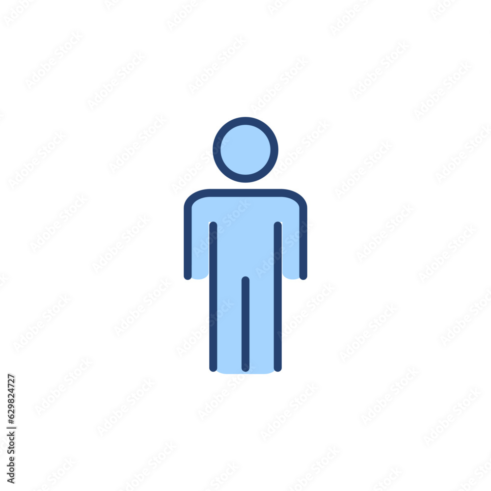 Man icon vector. male sign and symbol. human symbol Man icon vector. male sign and symbol. human symbol