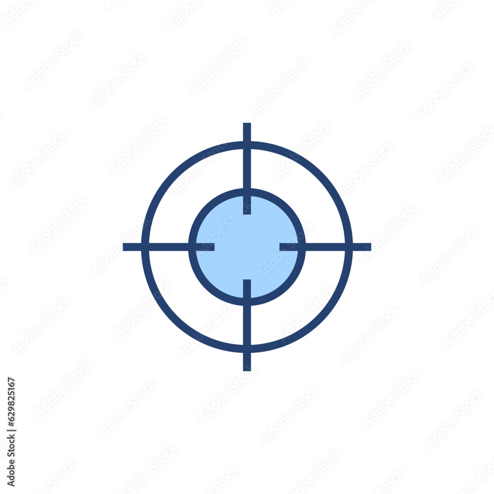 Target icon vector. goal icon vector. target marketing sign and symbol Target icon vector. goal icon vector. target marketing sign and symbol