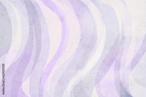 ゆらゆらと動きのある水彩風のパープルとグレーの背景