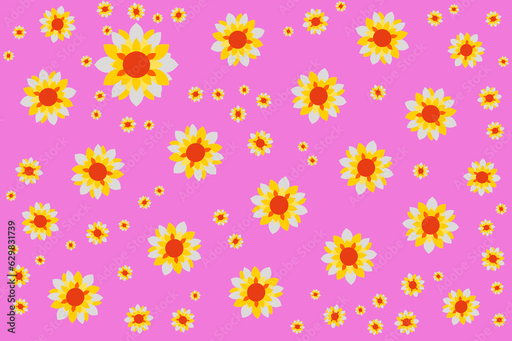 seamless pattern with flowers seamless pattern with flowers