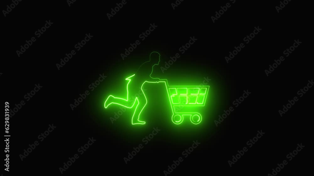 neon sign on the wall neon sign on the wall