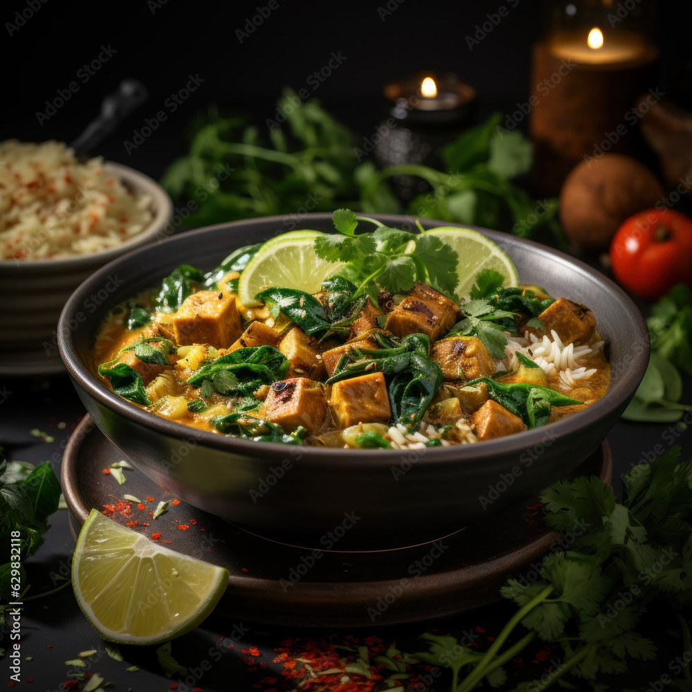 Tofu curry Tofu curry