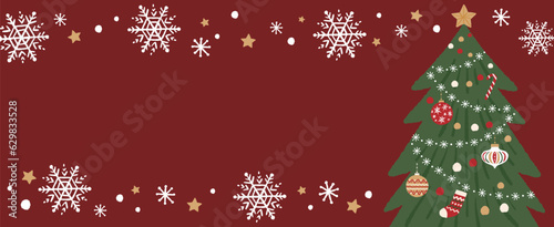 クリスマスツリーのイラスト
