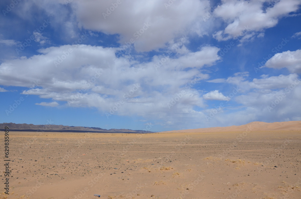 sand dunes and sky