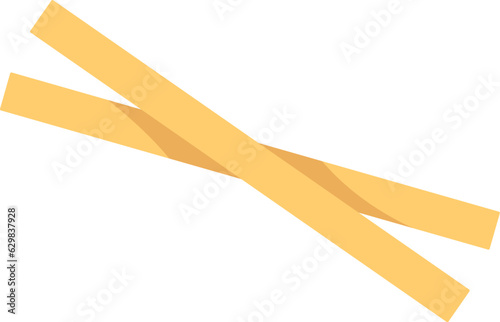 Crossed Sticks Hair Pin