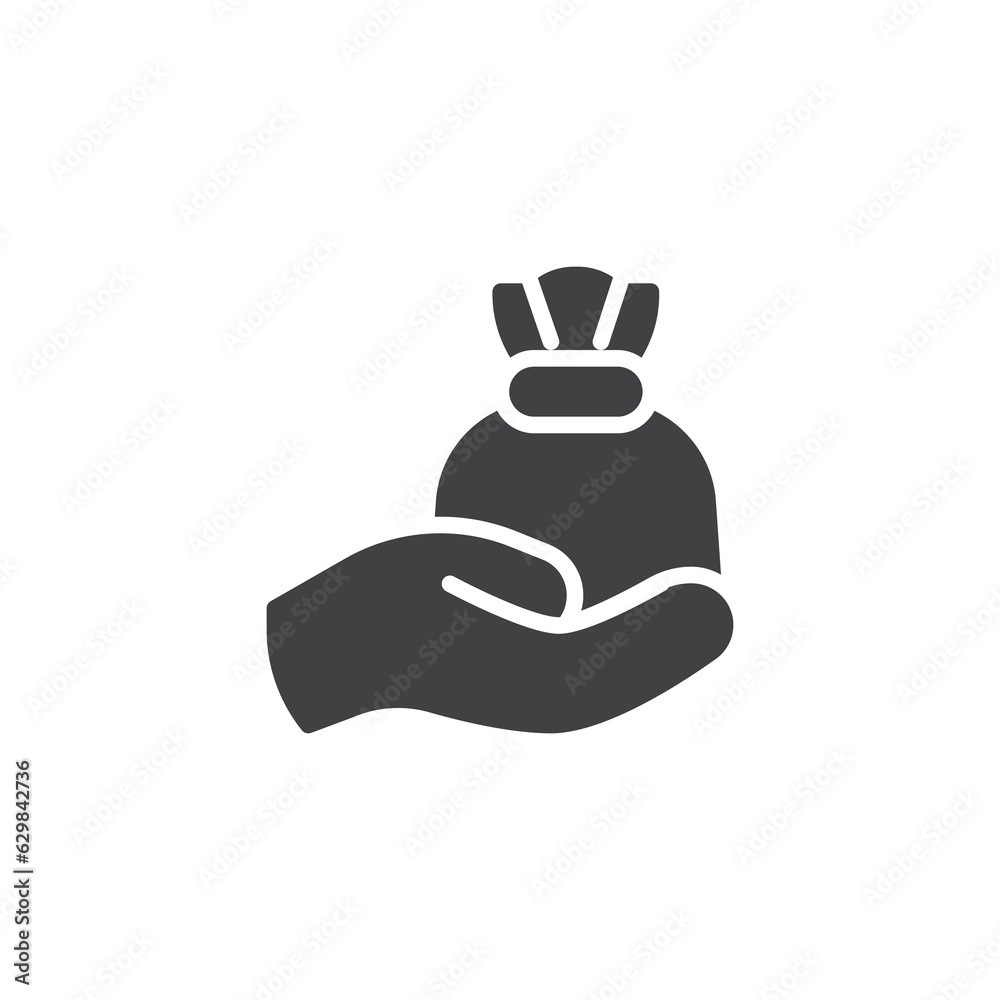 Money savings vector icon Money savings vector icon
