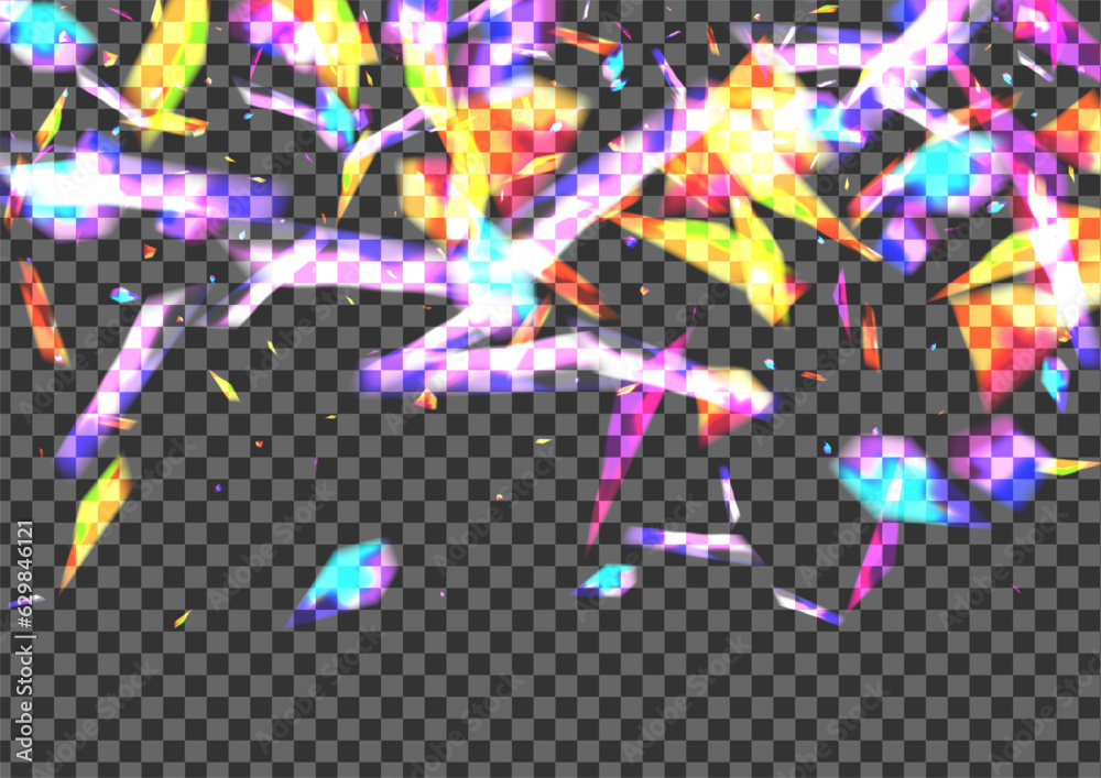 Orange Shimmer Background Transparent Vector. Twinkle Reflex Wallpaper. Violet Energy Texture. Blur Flash. Particle Decorate Card.