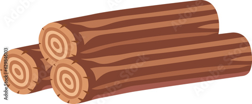 Wooden Logs Pile