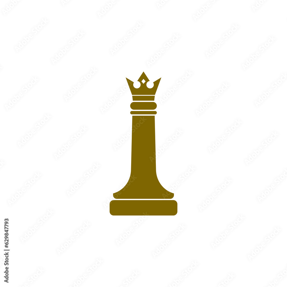 Chess icon isolated on transparent background Chess icon isolated on transparent background