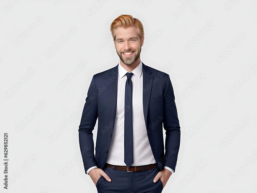 Handsome Confident Blond Bearded Businessman Joyful Smile with Hands in Pockets | 8k
Handsome Confident Blond Bearded Businessman Joyful Smile with Hands in Pockets | 8k