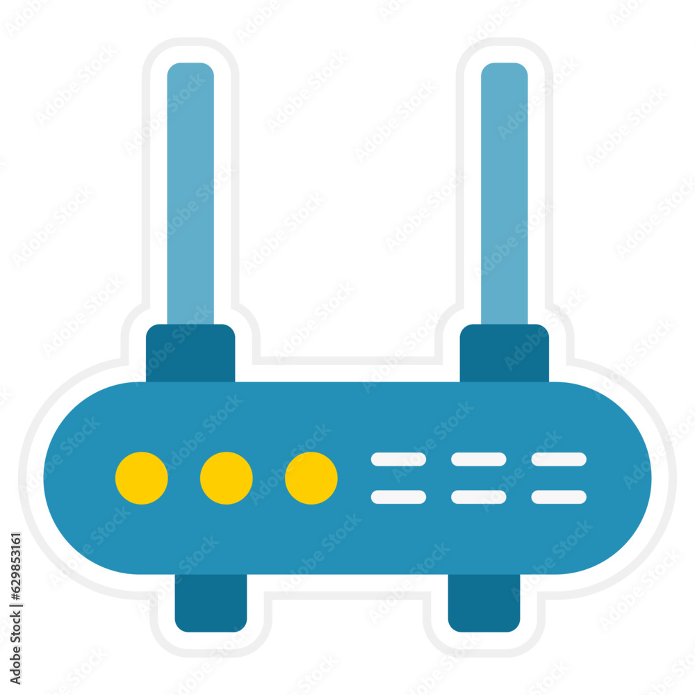 Obraz premium Router Icon