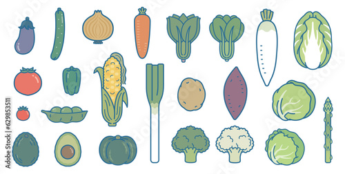 野菜イラストセット