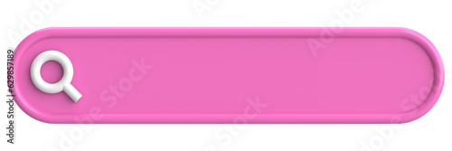 Free Download Search field. Search bar. 3D illustration. - GFXLoad