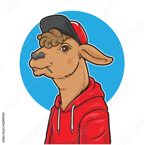 Llama Hiphop Boy