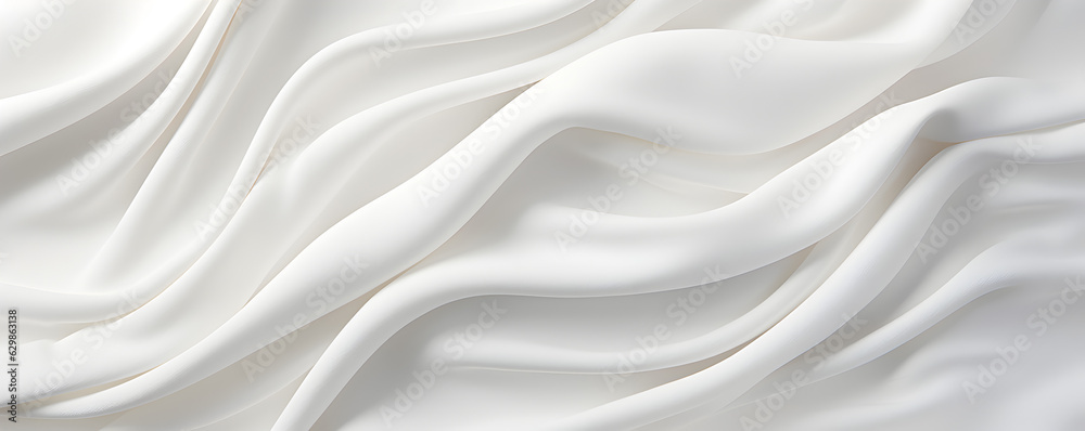 Obraz premium fond rempli par un drap blanc plissé