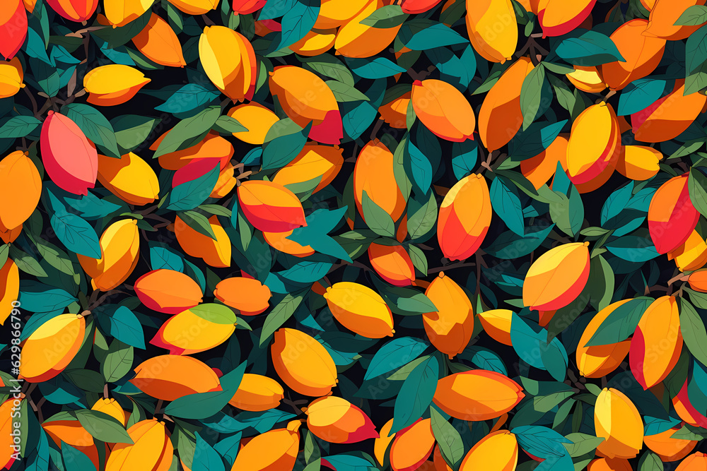 seamless pattern with autumn leaves seamless pattern with autumn leaves