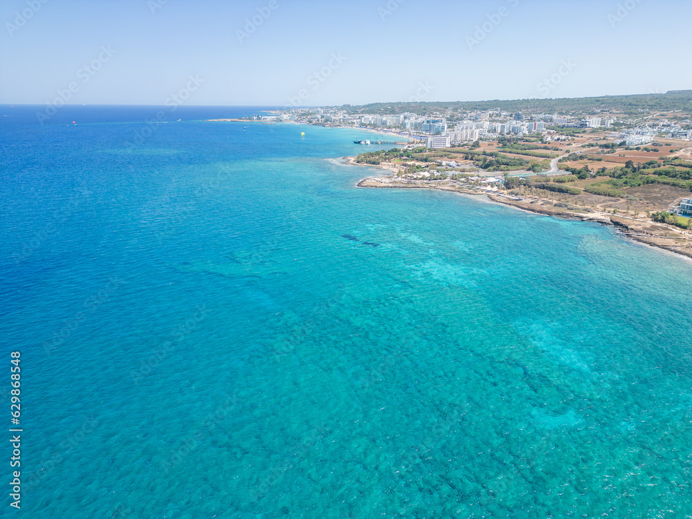 cyprus protaras beach view cyprus protaras beach view