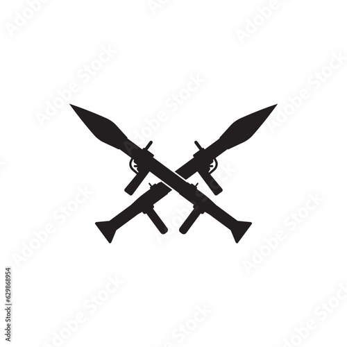 rocket launcher icon vector