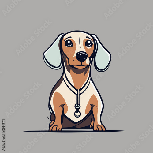 dog, dachshund, animal, pet, brown, isolated